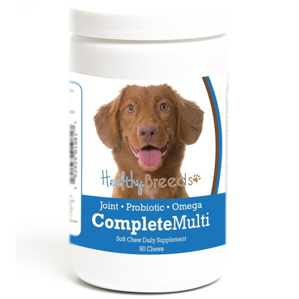 Pamperedpets Nova Scotia Duck Tolling Retriever all in one Multivitamin Soft Chew - 90 Count PA3489904 - main